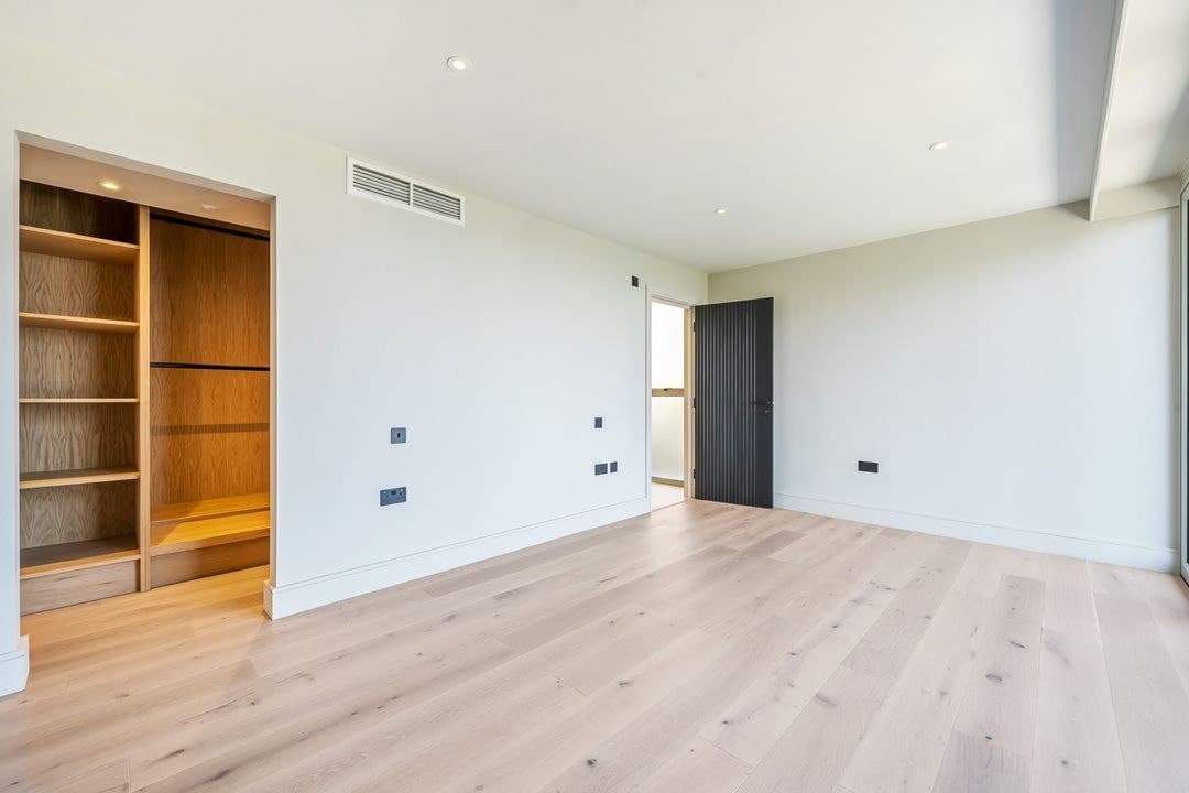 Before: cottage alcove wardrobes in St Ives